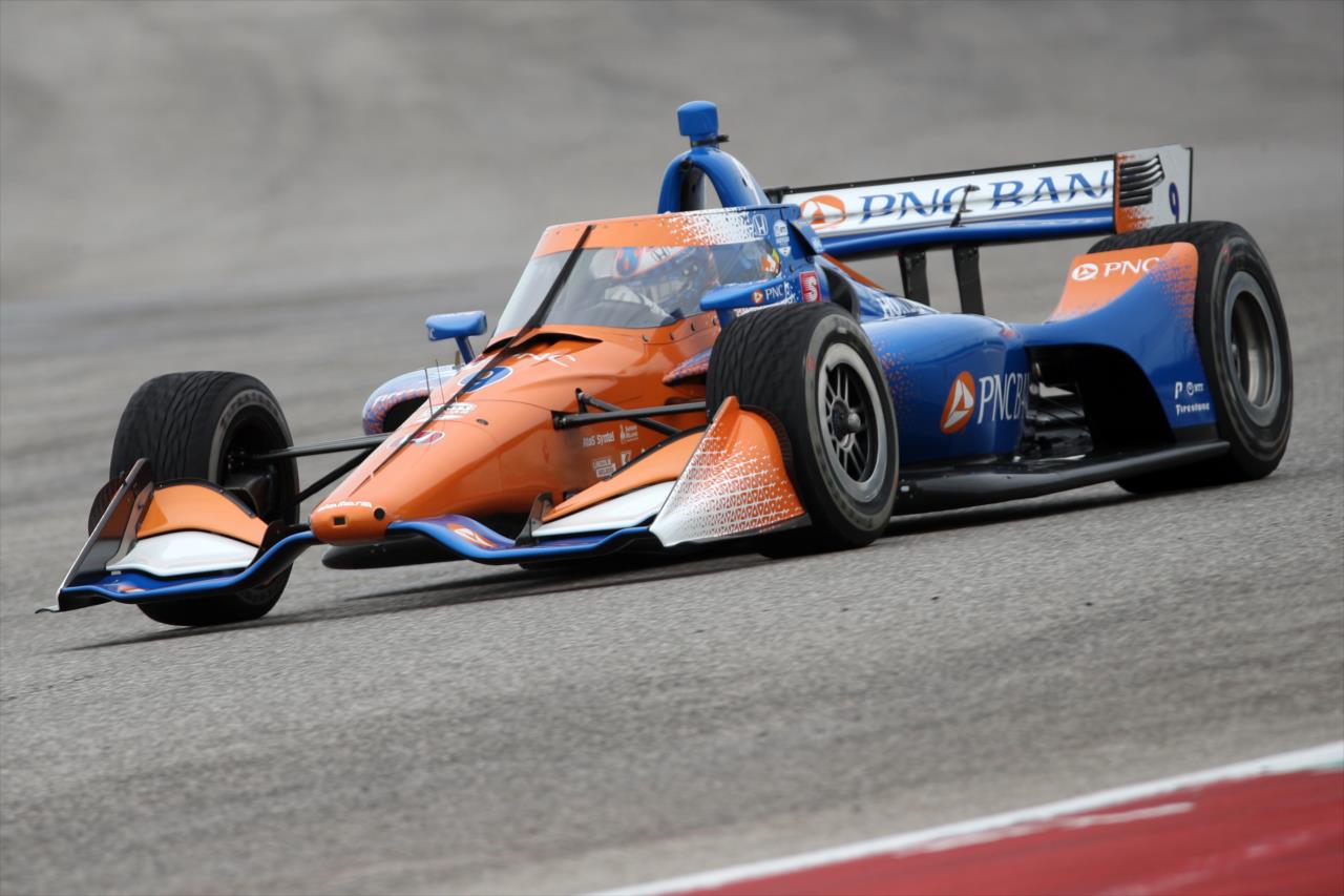 Scott Dixon on course during the Open Test at Circuit of The Americas in Austin, TX -- Photo by: Chris Graythen (Getty Images)